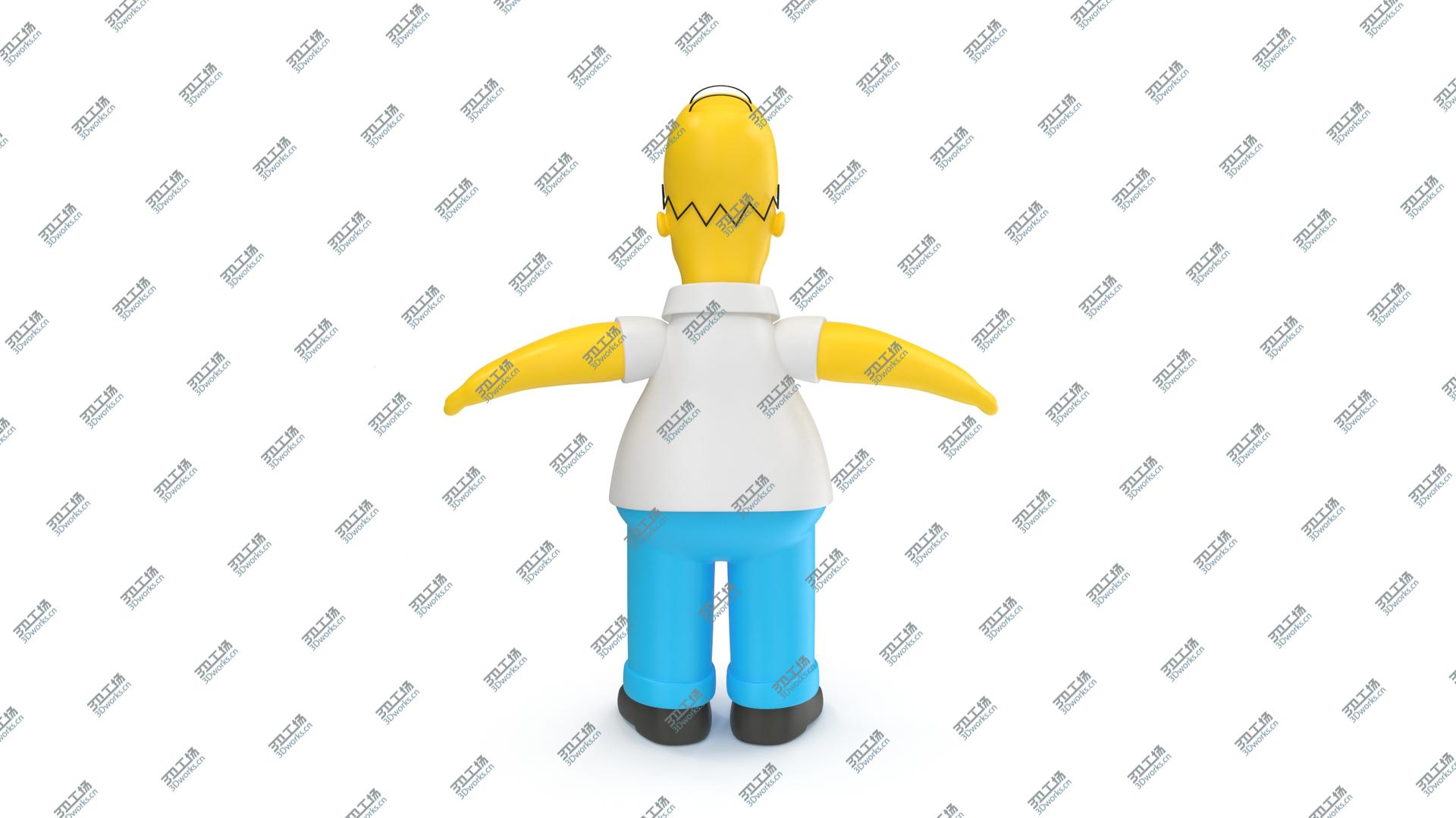 images/goods_img/20210319/Homer Simpson Version 2 3D model/4.jpg